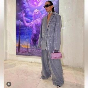 ZARA SPARKLY MINI CITI BAG